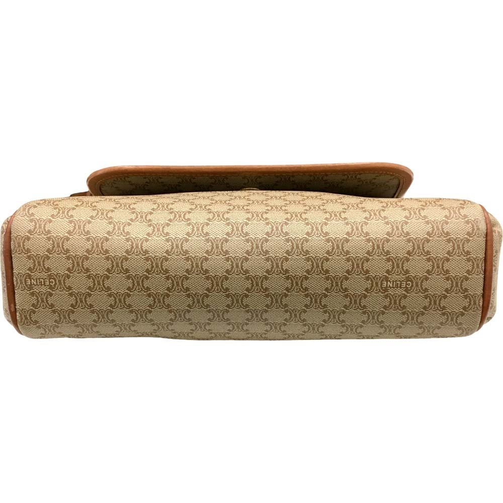 Celine Macadam Shoulder Bag Crossbody Beige - Picture 7 of 10